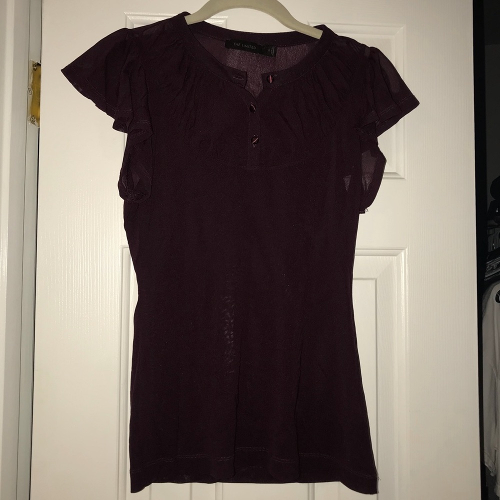 Limited cap sleeve shirt